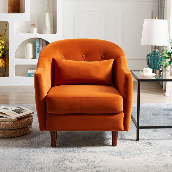 Everly Quinn Tarae Upholstered Armchair Wayfair